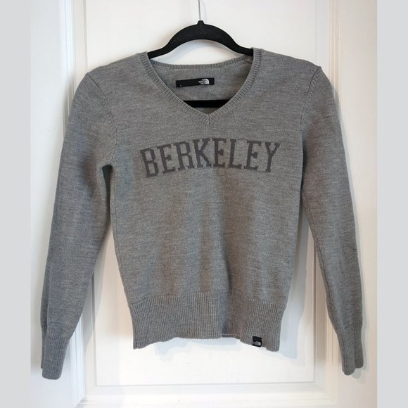 North Face Wool College Style Wool Sweater - Picture 1 of 4